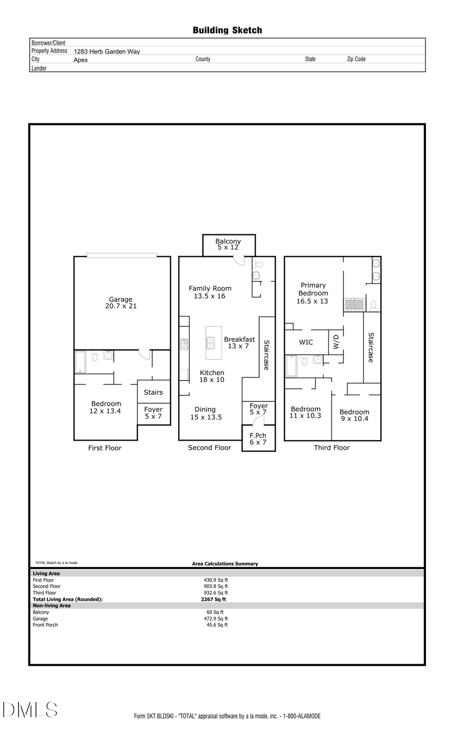 1283 Herb Garden Way, Apex, NC 27502 - Image #2