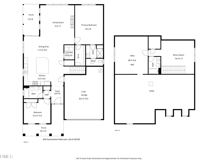 609 Summertime Field Lane, Wake Forest, NC 27587 - #2