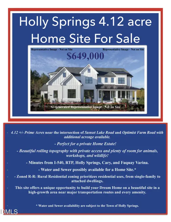 0 Optimist Farm Road, Holly Springs, NC 27540