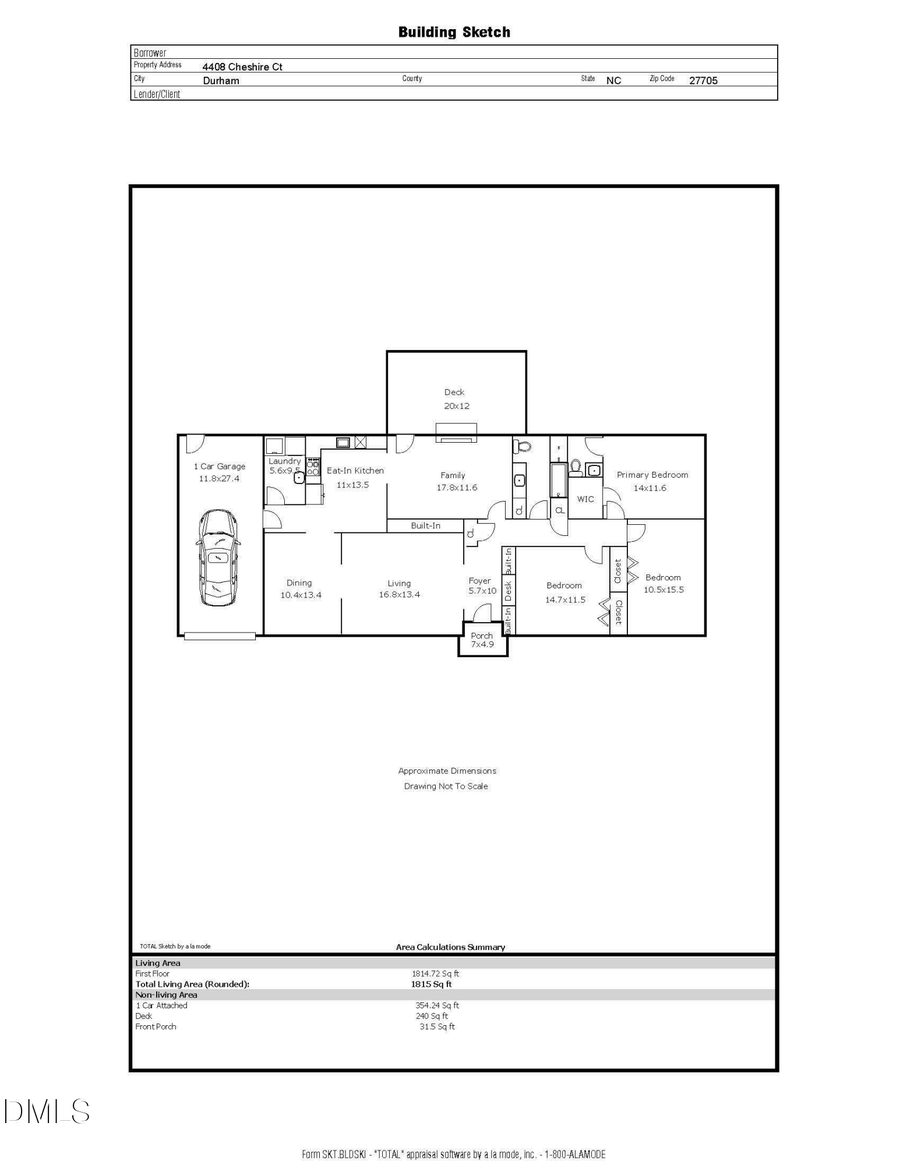 4408 Cheshire Court, Durham, NC 27705 - #2