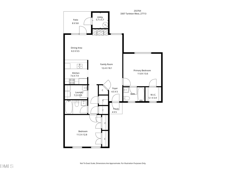 3307 Tarleton W, Durham, NC 27713 - Image #2