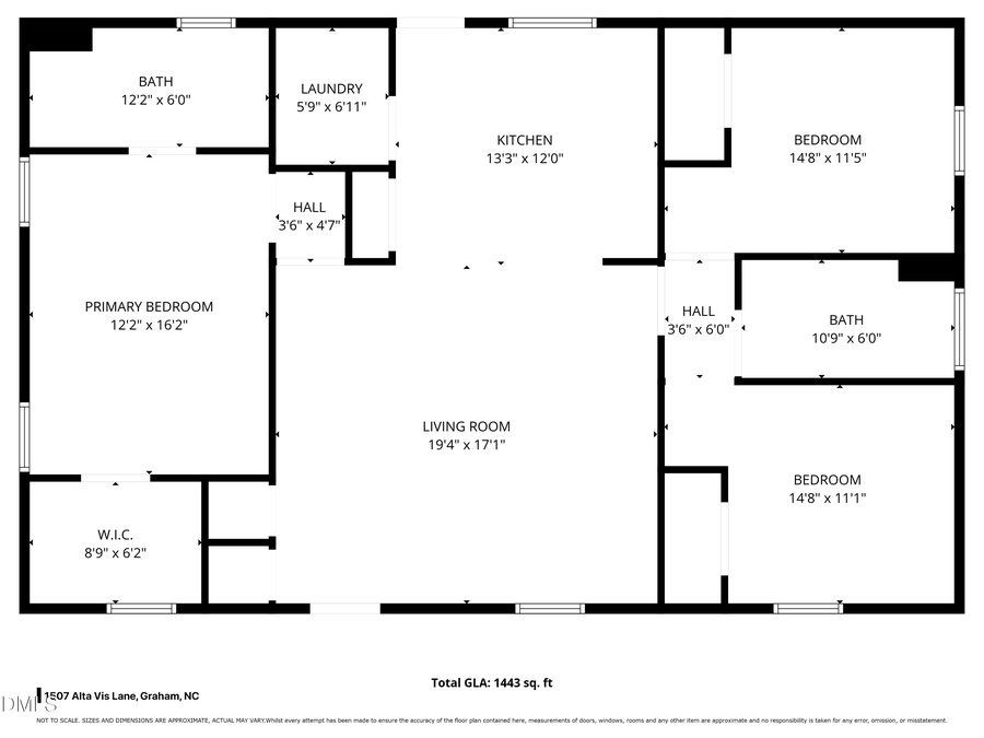 1507 Alta Vista Lane, Graham, NC 27253 - #2