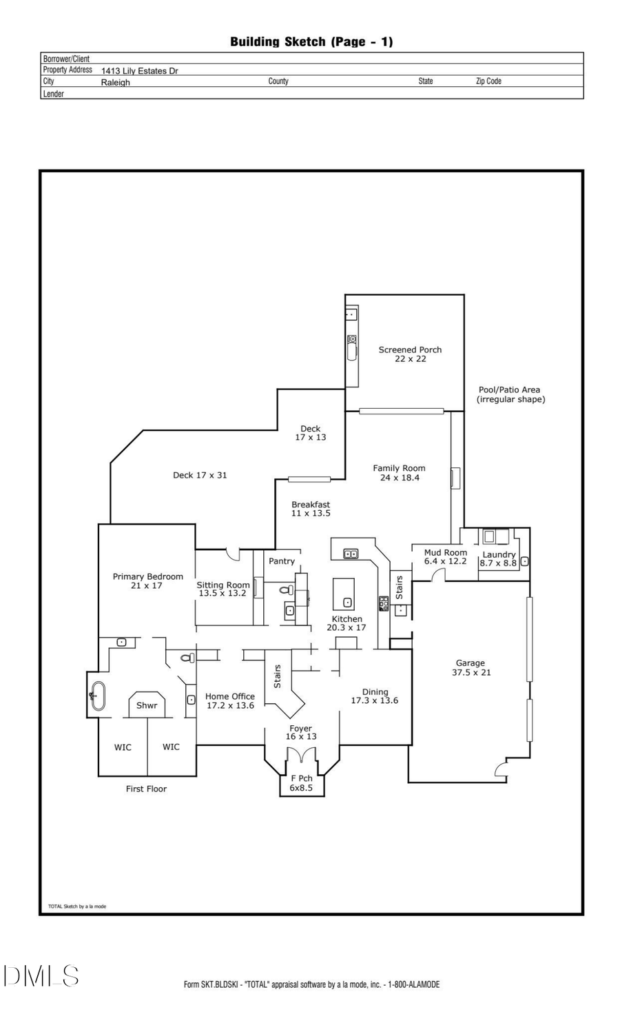 1413 Lily Estates Drive, Raleigh, NC 27614 - #2