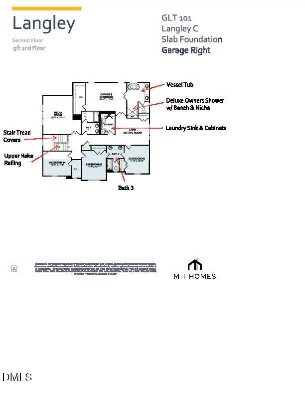7017 Mystic Sea Lane #Lot 101, Apex, NC 27523 - Image #2