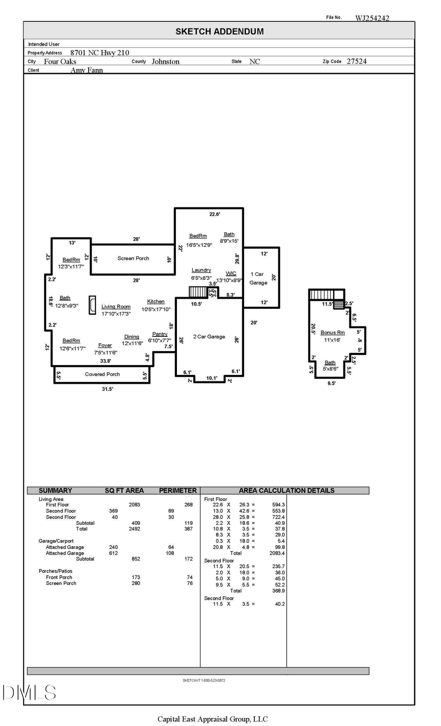 8701 Nc Highway 210, Four Oaks, NC 27524 - Image #2