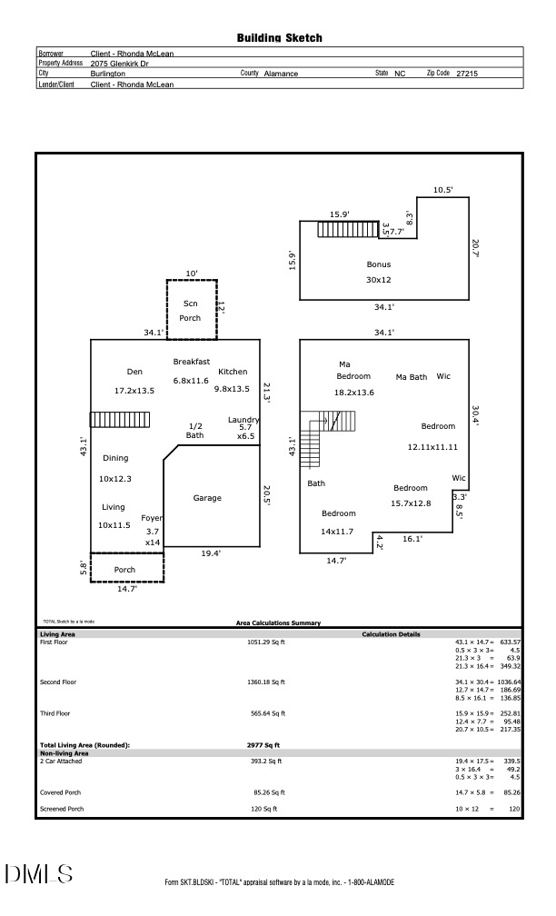 2075 Glenkirk Drive, Burlington, NC 27215 - Image #2