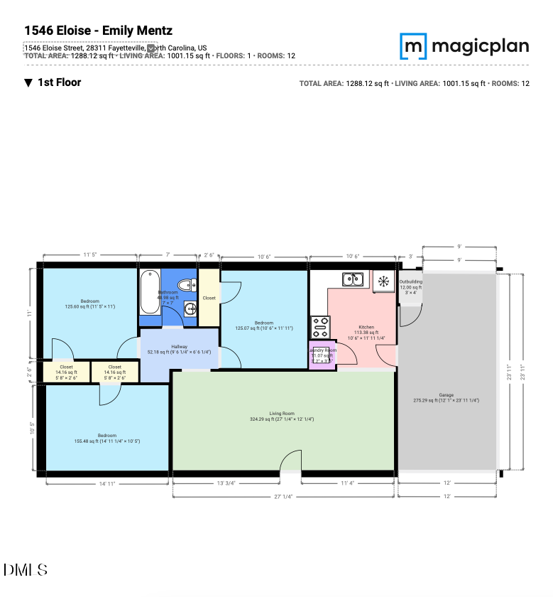 1546 Eloise Street, Fayetteville, NC 28311 - #2
