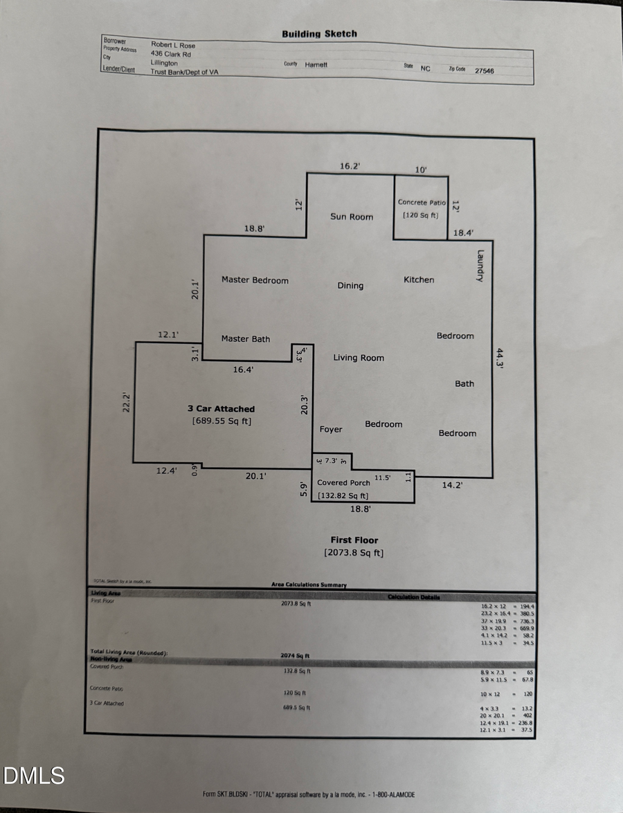 436 Clark Road, Lillington, NC 27546 - Image #2