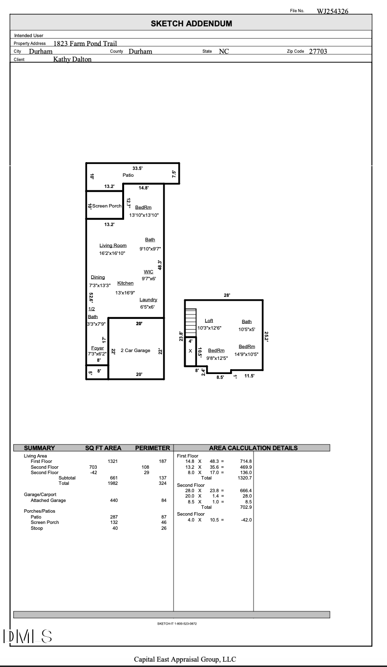 1823 Farm Pond Trail, Durham, NC 27703 - Image #2