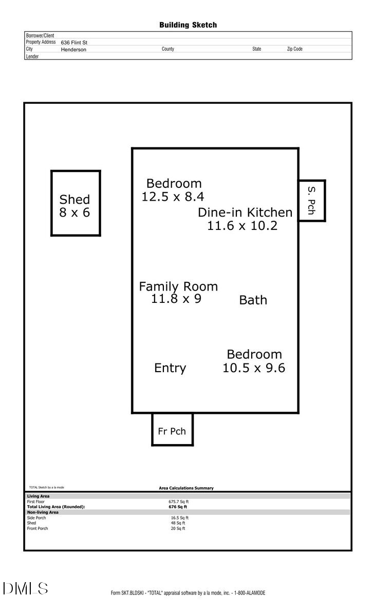 636 Flint Street, Henderson, NC 27536 - #2