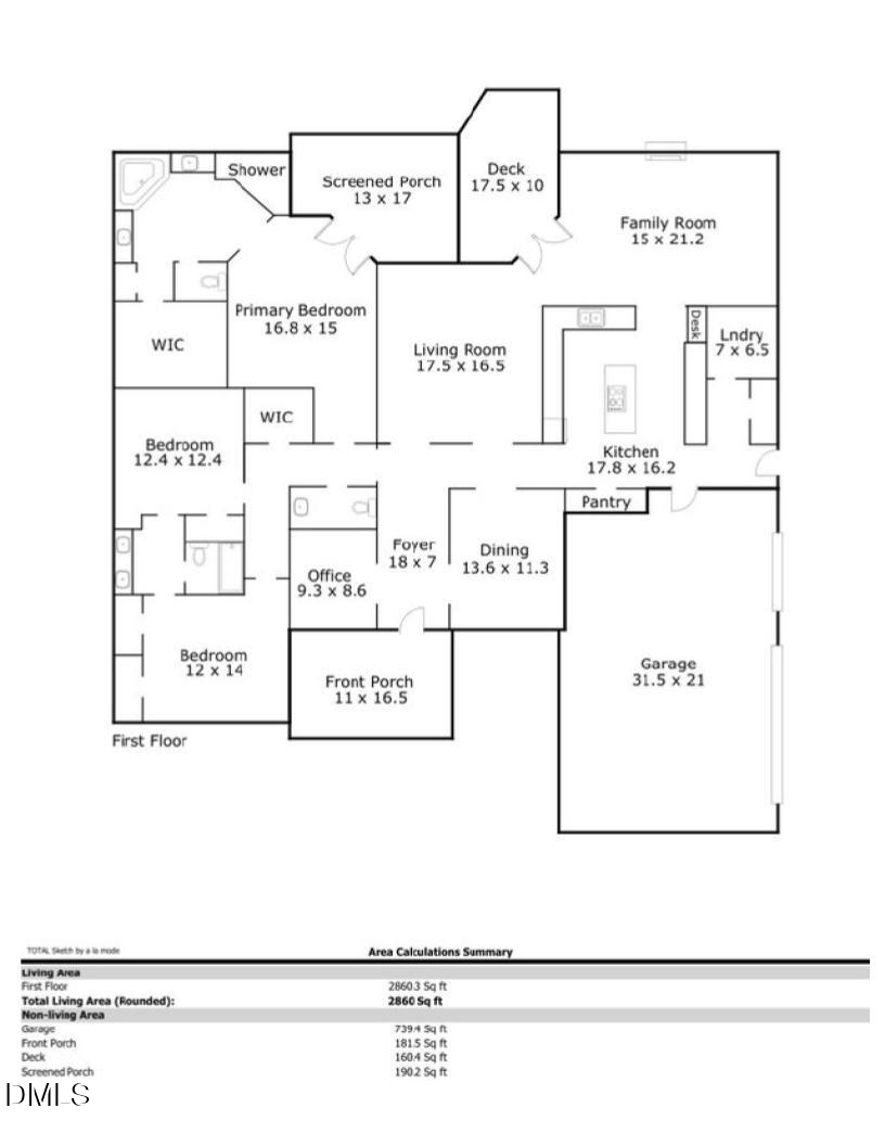 1421 Hopson Downs Court, Holly Springs, NC 27540 - Image #2