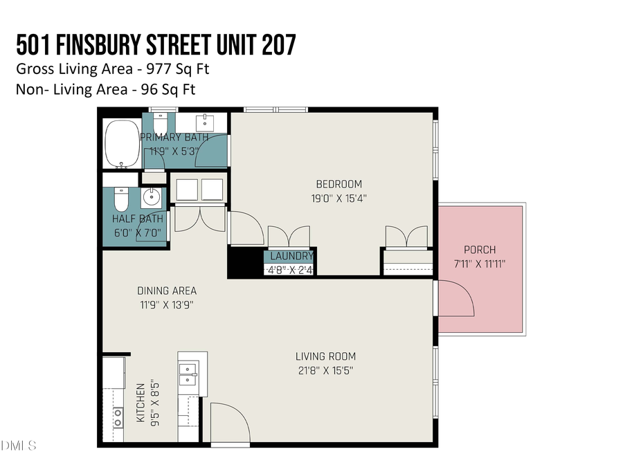 501 Finsbury #207, Durham, NC 27703 - Image #2