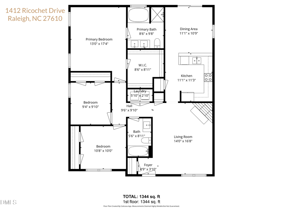 1412 Ricochet Drive, Raleigh, NC 27610 - Image #2