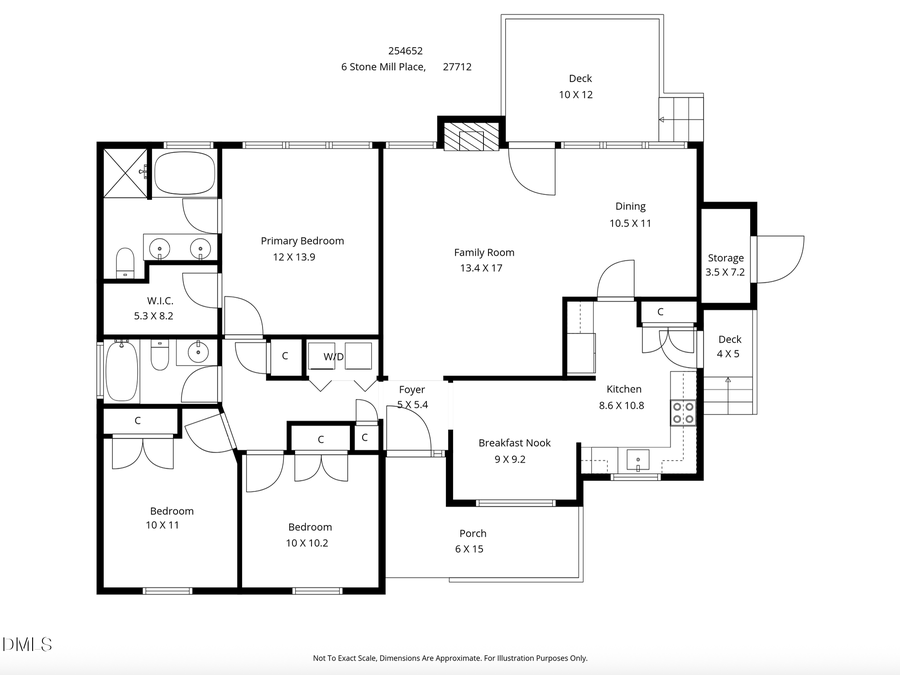 6 Stone Mill Place, Durham, NC 27712 - Image #2