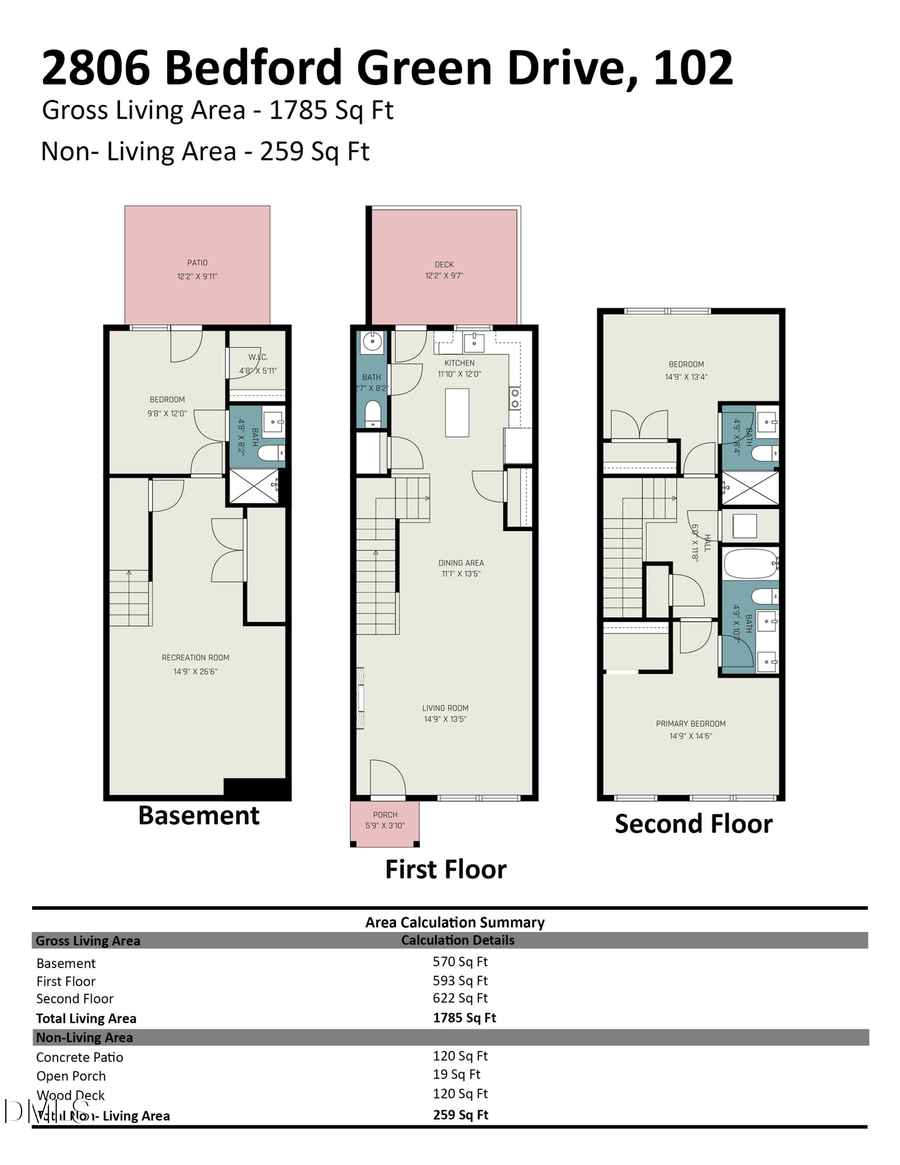 2806 Bedford Green Drive #102, Raleigh, NC 27604 - Image #2