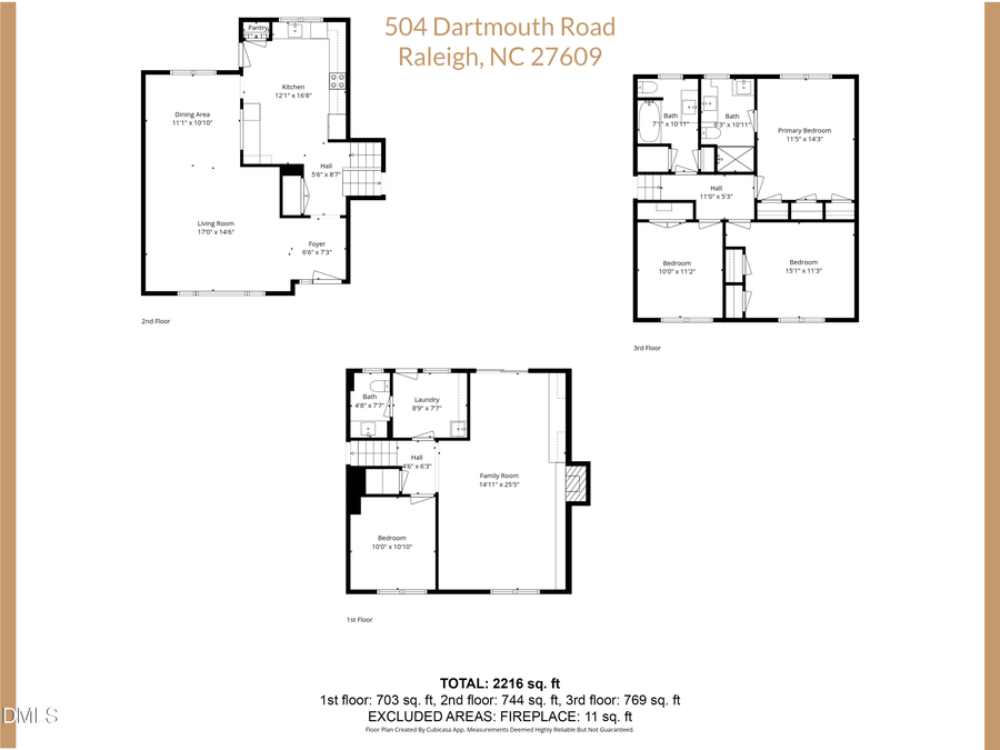 504 Dartmouth Road, Raleigh, NC 27609 - Image #2