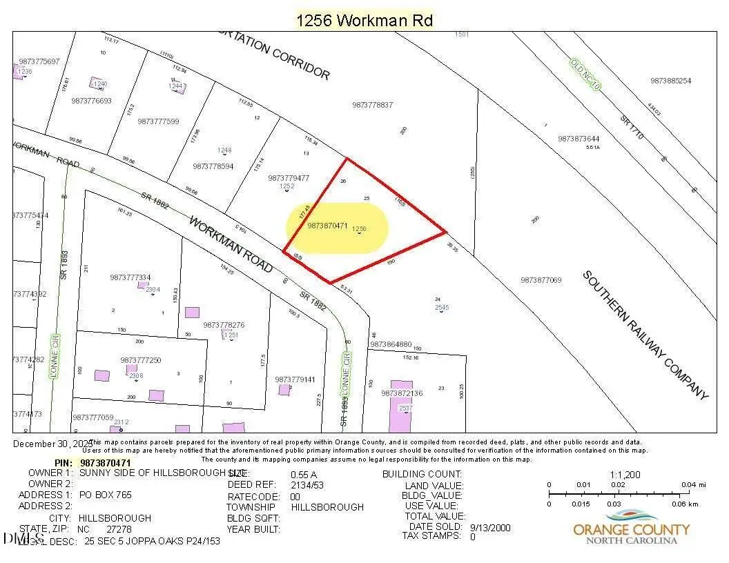 1256 Workman Road, Hillsborough, NC 27278 - Image #1