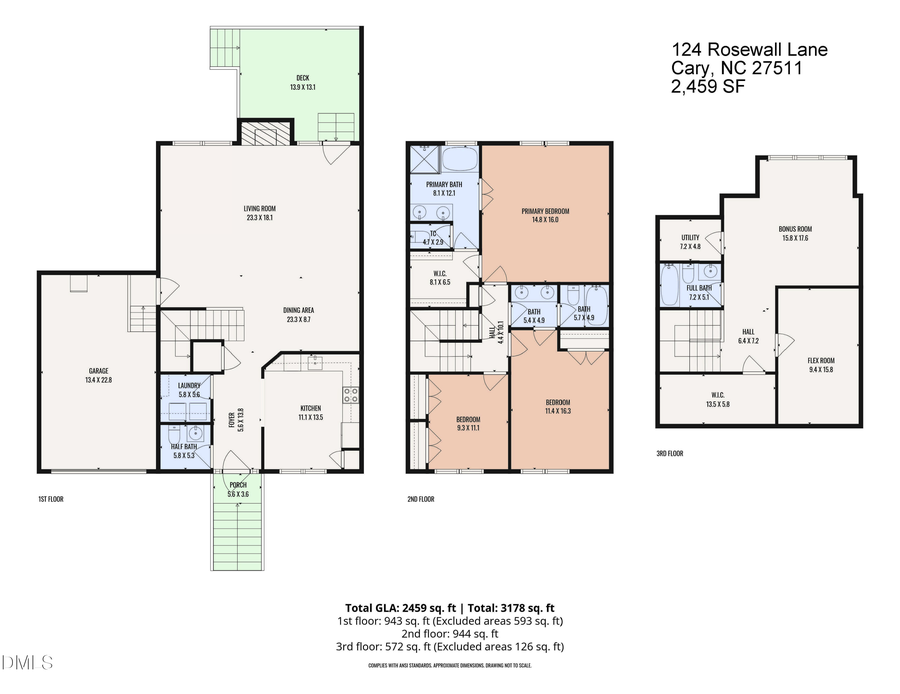 124 Rosewall Lane, Cary, NC 27511 - Image #2