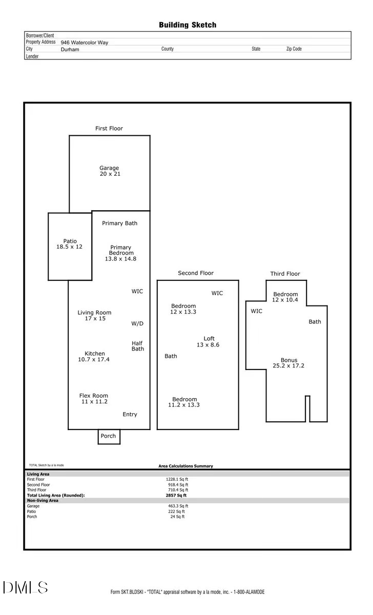 946 Watercolor Way, Durham, NC 27713 - Image #2