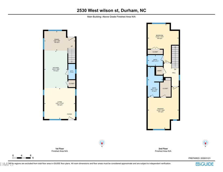 2530 W Wilson Street, Durham, NC 27705 - #2