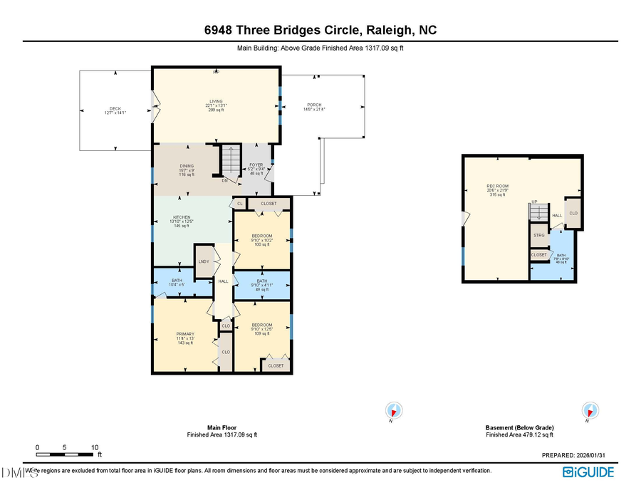 6948 Three Bridges Circle, Raleigh, NC 27613 - Image #2