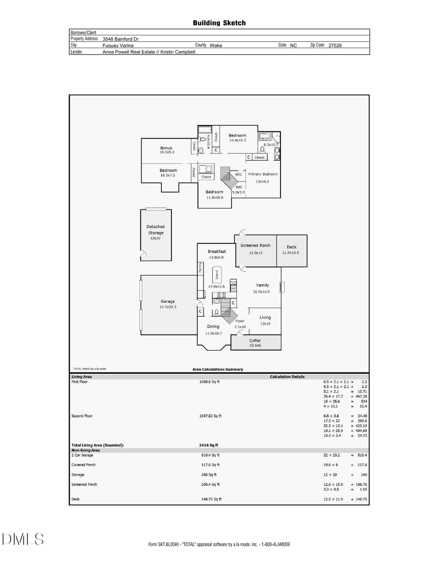 3548 Bainford Drive, Fuquay Varina, NC 27526 - #2