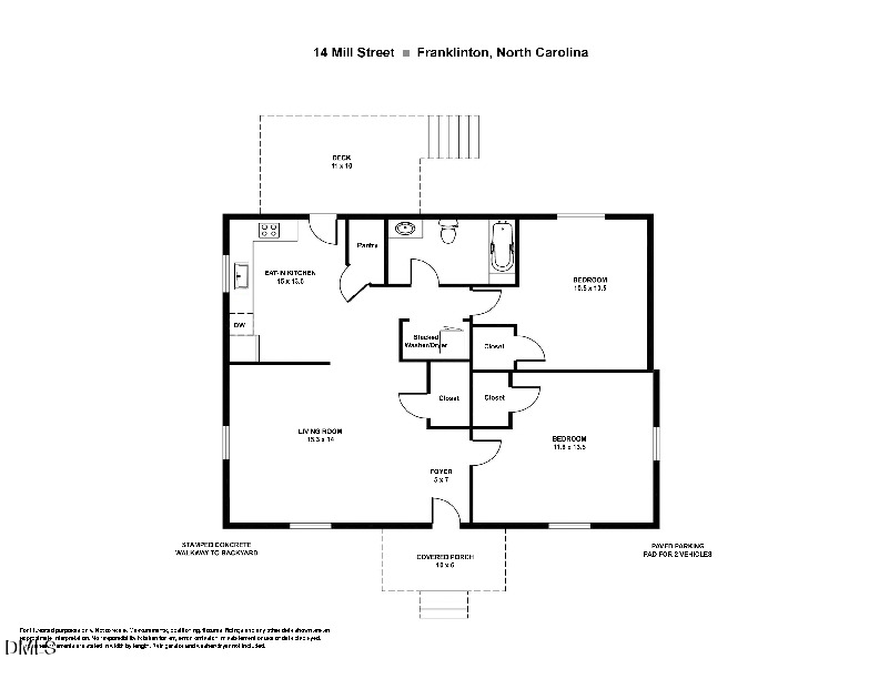 14 Mill Street, Franklinton, NC 27525 - #2