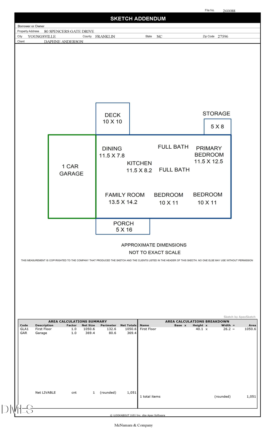 80 Spencers Gate Drive, Youngsville, NC 27596 - #2