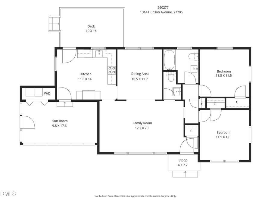 1314 Hudson Avenue, Durham, NC 27705 - #2