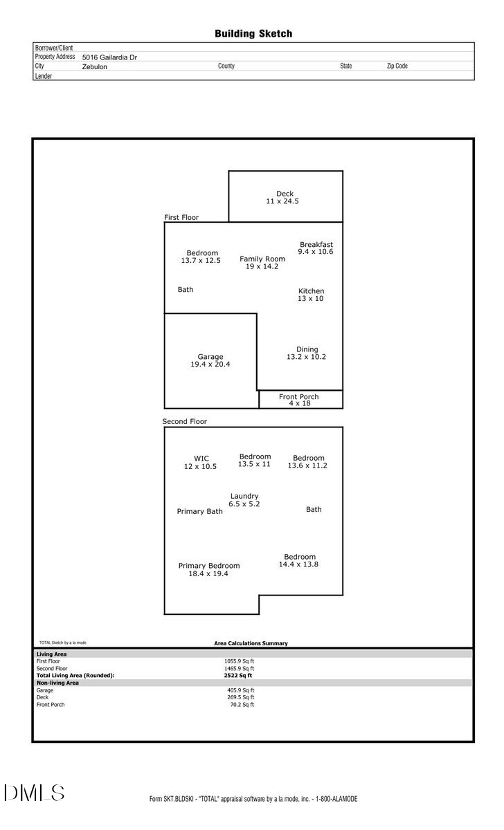 5016 Gailardia Drive, Zebulon, NC 27597 - #2