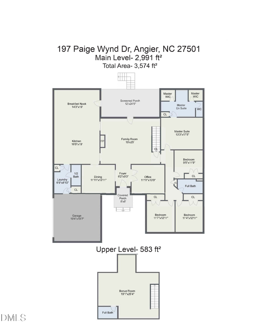 197 W Paige Wynd Drive, Angier, NC 27501 - #2