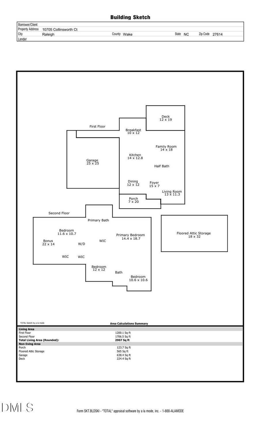 10705 Collinsworth Court, Raleigh, NC 27614 - #2
