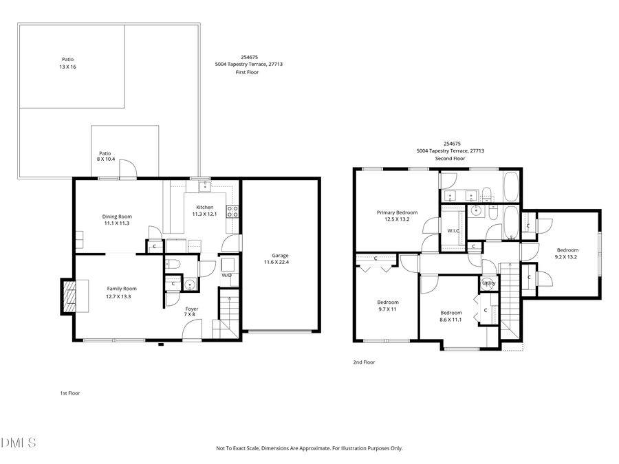 5004 Tapestry Terrace, Durham, NC 27713 - #2