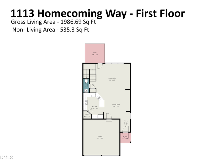 1113 Homecoming Way, Durham, NC 27703 - #2