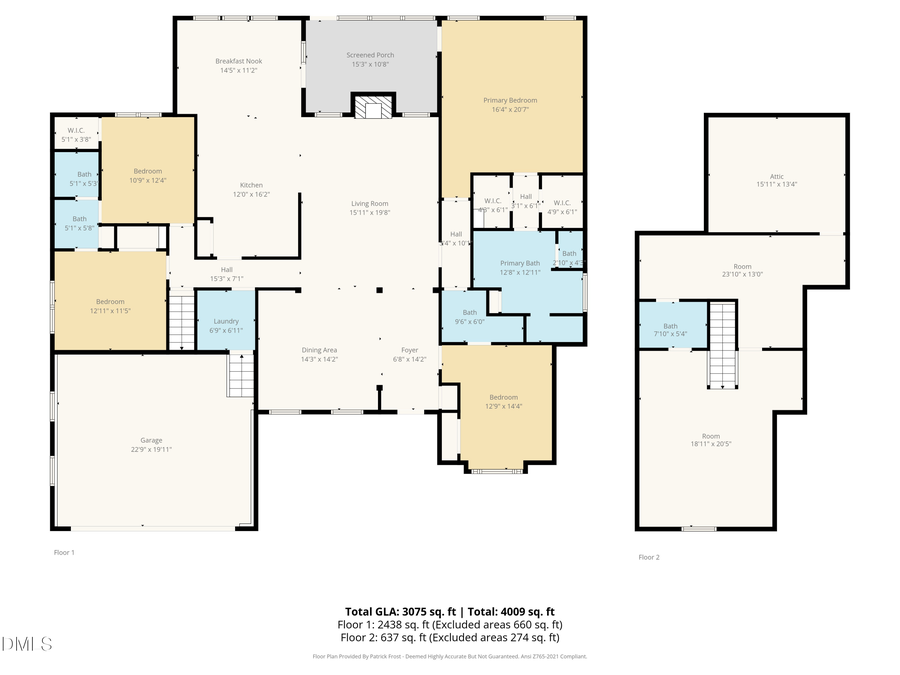 3612 Griffice Mill Road, Raleigh, NC 27610 - #2
