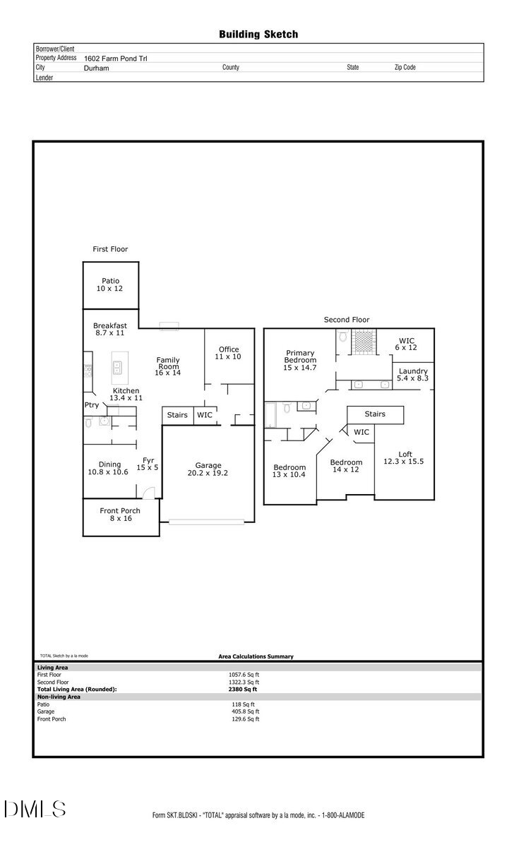 1602 Farm Pond Trail, Durham, NC 27703 - #2