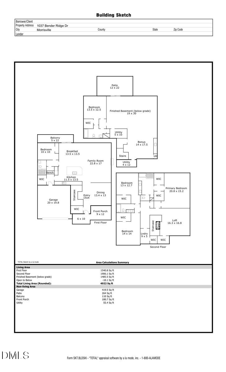 1037 Bender Ridge Drive, Morrisville, NC 27560 - #2