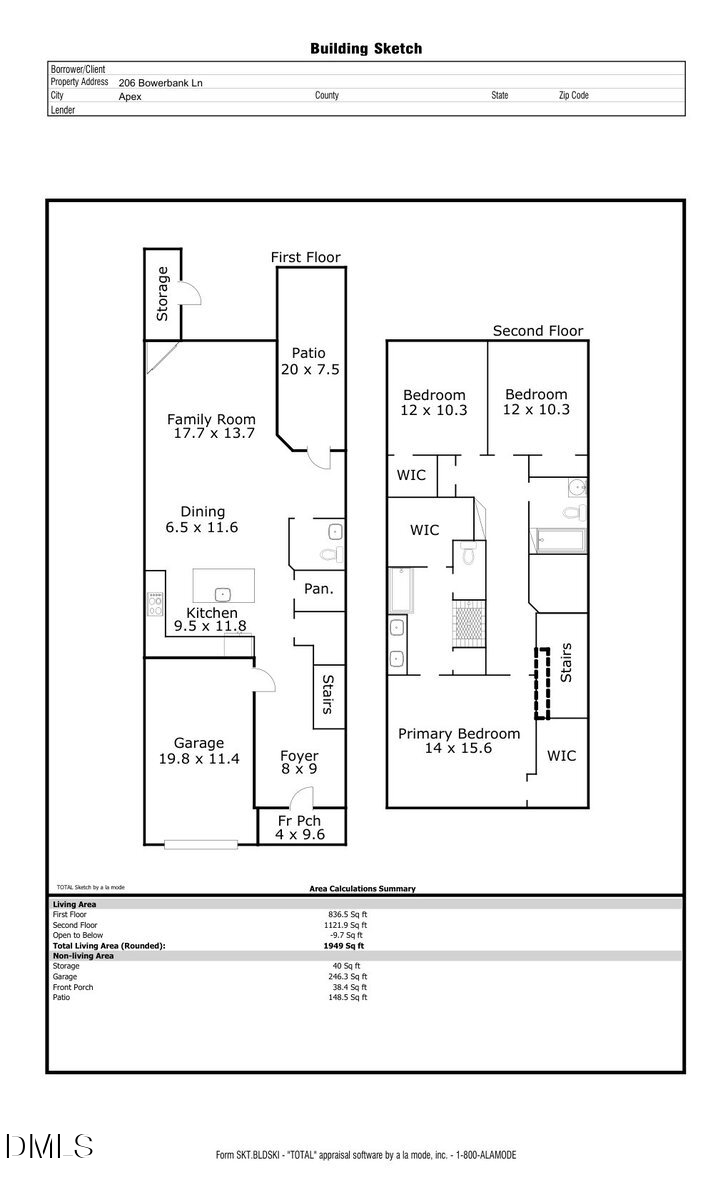 206 Bowerbank Lane, Apex, NC 27539 - Image #2