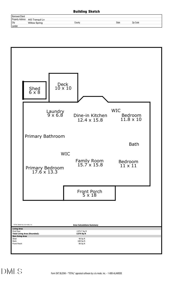 443 Tranquil Lane, Willow Spring, NC 27592 - #2