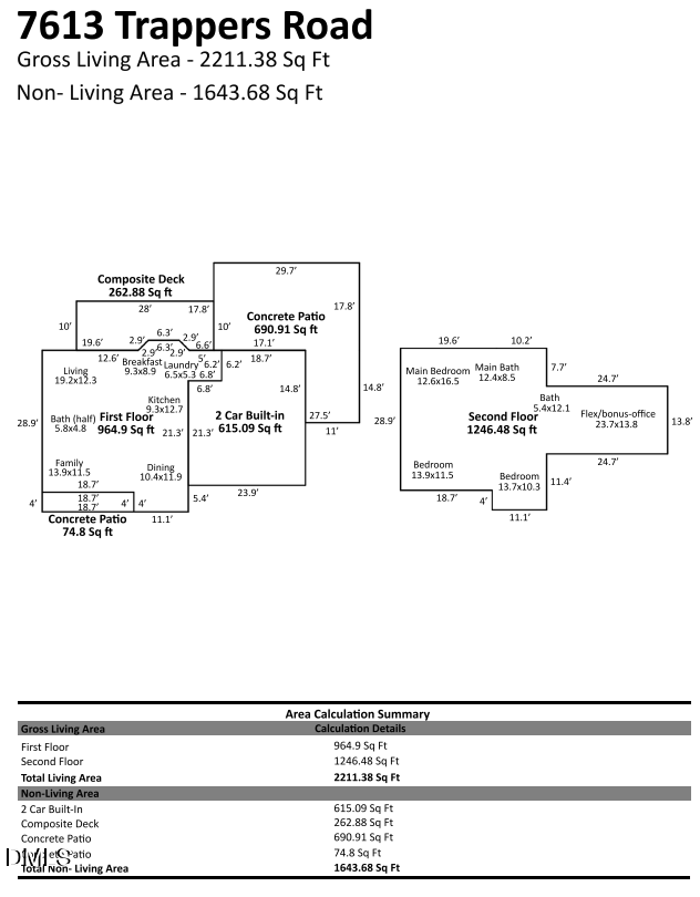 7613 Trappers Road, Fayetteville, NC 28311 - #2