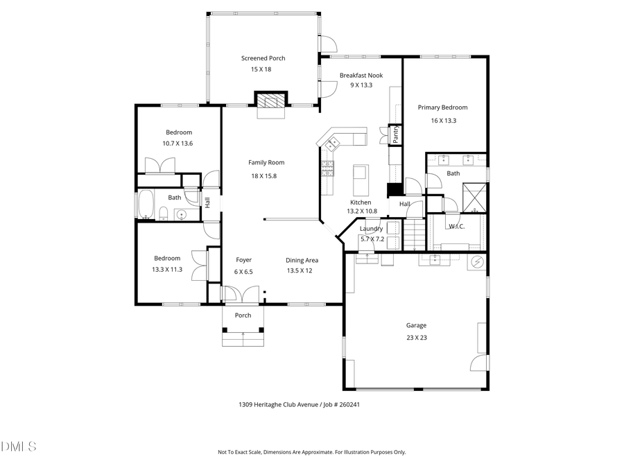 1309 Heritage Club Avenue, Wake Forest, NC 27587 - #2