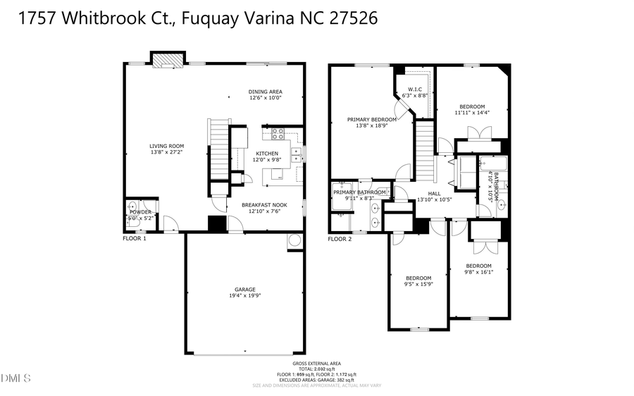 1757 Whitbrook Court, Fuquay Varina, NC 27526 - #2