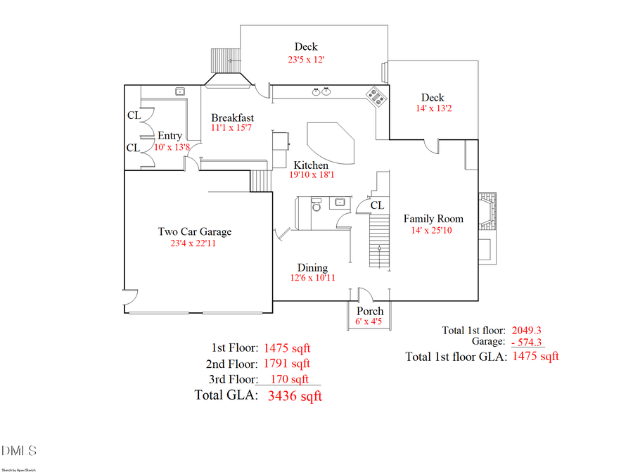 4117 Worley Drive, Raleigh, NC 27613 - #2