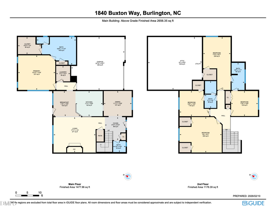 1840 Buxton Way, Burlington, NC 27215 - #2