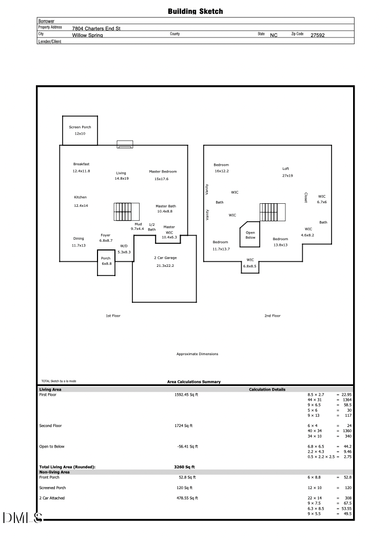 7804 Charters End Street, Willow Spring, NC 27592 - #2