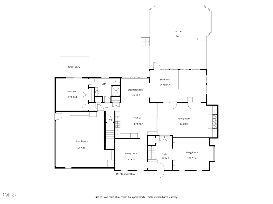 1117 Bentham Drive, Raleigh, NC 27614 - #2