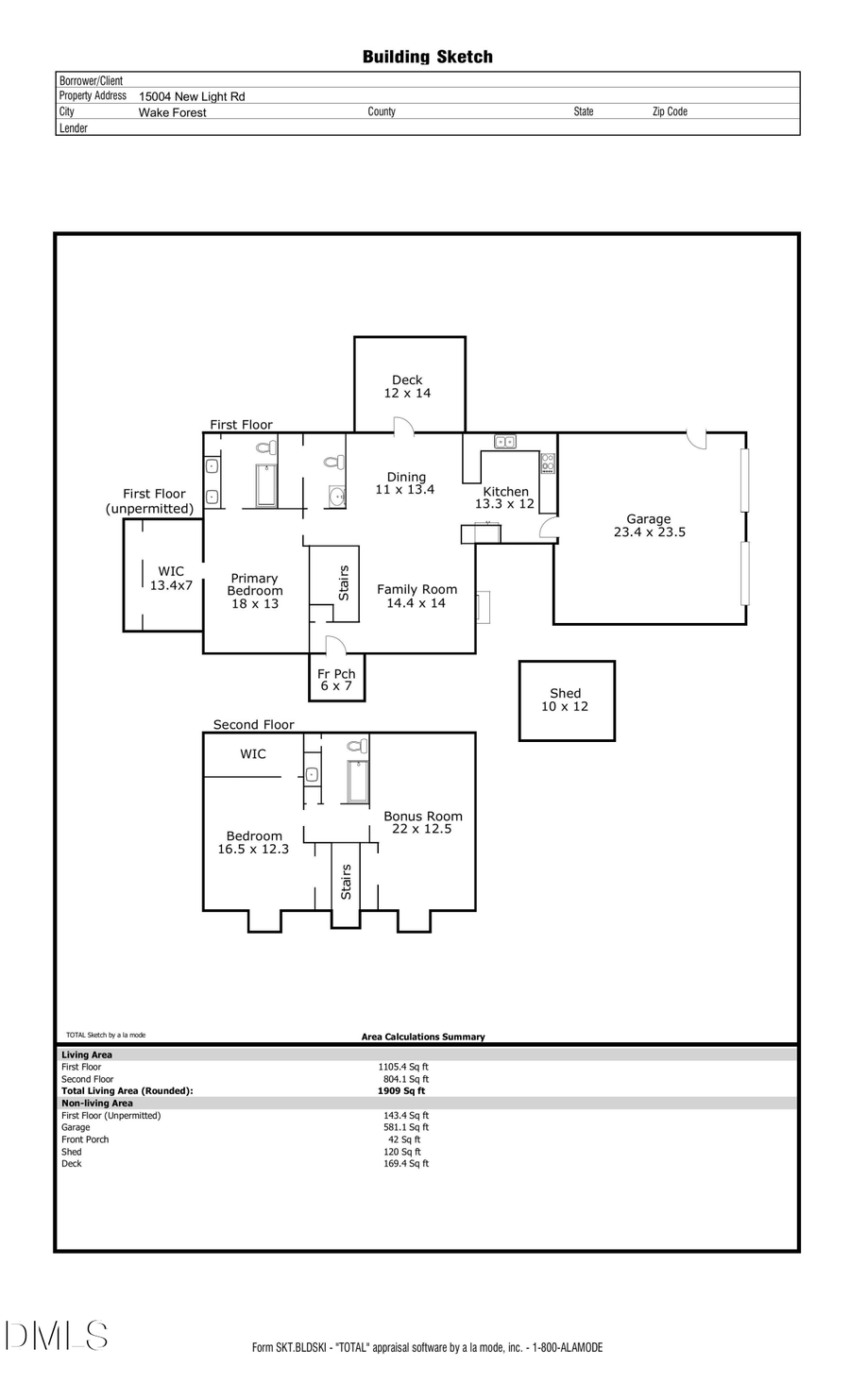 15004 New Light Road, Wake Forest, NC 27587 - #2