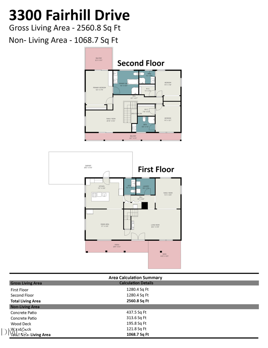 3300 Fairhill Drive, Raleigh, NC 27612 - #2