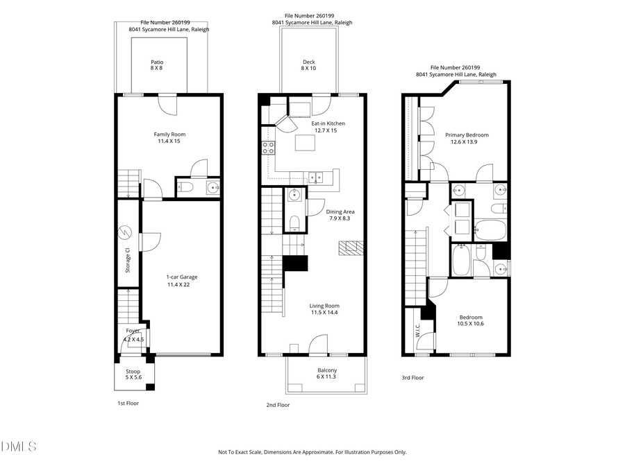 8041 Sycamore Hill Lane, Raleigh, NC 27612 - #2