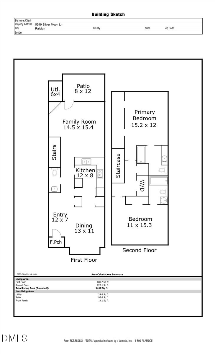 5349 Silver Moon Lane, Raleigh, NC 27606 - #2